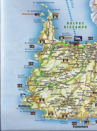 Routes in Chania,Crete